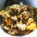 手作り★ママ's cooksnap of when they made つくだに炒飯.