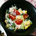 ★☆Ｒｉｕ☆★'s cooksnap of when they made 小松菜とシーチキンコーンプラス缶和え♪.