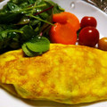 クックHU3WEL☆'s cooksnap of when they made ベーコンと舞茸とチーズのオムレツ.