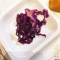 LuckyBerry's cooksnap of when they made 紫キャベツの塩昆ごま油和え.