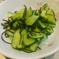 しんにし's cooksnap of when they made 塩昆布が決めて！胡瓜の和物.