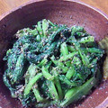 じゅん♪'s cooksnap of when they made 小松菜の胡麻和え.