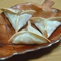 まなおく's cooksnap of when they made チョコバナナの包み焼き.