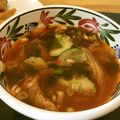 ままったり's cooksnap of when they made 冷たいキムチスープ♪簡単ワカメ・キュウリ.
