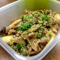 YUKIKI☆'s cooksnap of when they made 節約♡豚コマとエリンギのピリ辛中華炒め.