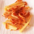 みんみこしっぽ's cooksnap of when they made じゃがいもと桜海老のバターポン酢炒め.
