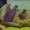 あゆたっくん's cooksnap of when they made 卵トースト　ウインナー乗せ♡.