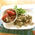 komutatata's cooksnap of when they made なすのみそいため卵とじ.