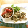 komutatata's cooksnap of when they made なすのみそいため卵とじ.