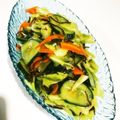 mama727's cooksnap of when they made キャベツときゅうりの塩昆布浅漬け.