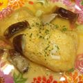花花里's cooksnap of when they made ビバ手抜き♡油あげで揚げ出し豆腐♡.