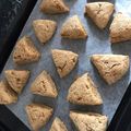 ちよさんな's cooksnap of when they made 子供のおやつに天ぷら粉できな粉スコーン♪.