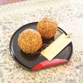 ♡あずきな♡'s cooksnap of when they made もちもち☆ゴマ団子.