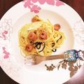 ❁Abake❁'s cooksnap of when they made ブランチに！塩昆布で簡単絶品パスタ☆.