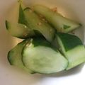 ちーぼー20's cooksnap of when they made きゅうりのお漬物♪.