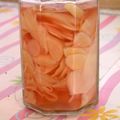 はやみちゃん's cooksnap of when they made 桜色♪新しょうがの甘酢漬け.