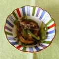 pitachan1's cooksnap of when they made なすとピーマンの炒め物（おかかＶｅｒ．）.