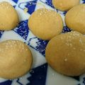 桃太郎のぶ's cooksnap of when they made レンジで簡単スノーボール(きなこ味).