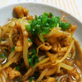 Ｊみっちゃん's cooksnap of when they made ご飯がすすむ！もやしと鶏皮の甘辛味♡.