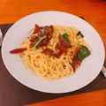けいーぴー's cooksnap of when they made ドライトマトのオイル漬けでパスタ。.