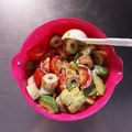 彩音ｍａｍａ's cooksnap of when they made アボカドとちくわとトマトのミニサラダ.