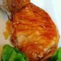 kimkocchi's cooksnap of when they made ソースが美味しい✿ポークステーキ.