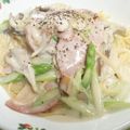 のののごはん's cooksnap of when they made アスパラとベーコンの爽やかクリームパスタ.