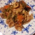 さとみのはは's cooksnap of when they made 野菜たっぷり！豚肉と野菜の甘辛炒め丼.