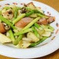 3yury's cooksnap of when they made じゃがいもとミニアスパラのガーリック炒め.