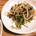 バタまるこちゃん's cooksnap of when they made もやしとニラのひき肉炒め.