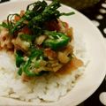 Akosua's cooksnap of when they made ツナなめたけ丼～こぶたアレンジ～.