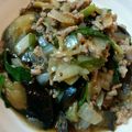 でりーK's cooksnap of when they made なすとにらのひき肉あんかけ.