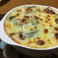 ナナちゃん☆0711's cooksnap of when they made じゃが芋とほうれん草のシーフードグラタン.
