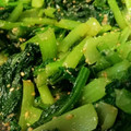 geullaha's cooksnap of when they made めんつゆで簡単！小松菜のごまあえ.