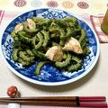 たぁープ〜's cooksnap of when they made ゴーヤーと鶏肉の甘味噌炒め.