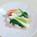 SP♪'s cooksnap of when they made 長芋と小松菜のぽん酢和え.