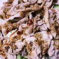 たけちゃんこそば's cooksnap of when they made ピリ辛☆豚肉とキュウリの冷しゃぶ風.