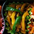 ぺったらこ☆'s cooksnap of when they made 簡単❤カラーピーマンの塩こんぶ炒め♪.