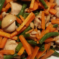 Chehyun's cooksnap of when they made 鶏肉といんげんの煮物.