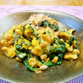 アイリッシュショコラ's cooksnap of when they made モロヘイヤと納豆のたまご炒め.