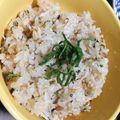 KUUUUUUMIN's cooksnap of when they made しらすと梅干しの炊き込みご飯.