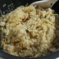 ☆じろごろ☆'s cooksnap of when they made キノコと鶏肉の生姜が効いてる炊き込みご飯.