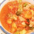 ☆yopipi's cooksnap of when they made 野菜と鶏肉のトマト煮込み味噌風味.