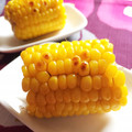 まじゅじゅ's cooksnap of when they made 屋台の味★焼きとうもろこし.