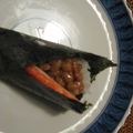 Mawaru7's cooksnap of when they made 我が家の手巻き寿司★梅納豆＆カニカマ.