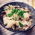 ☆♡Simon♡♡☆'s cooksnap of when they made ごま油香る♪マッシュルームの炊き込みご飯.