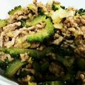 クックVJJJYV☆'s cooksnap of when they made ゴーヤの肉味噌炒め☆.