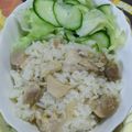 kazumi919☆'s cooksnap of when they made 【簡単☆炊飯器調理】アジアンチキンライス.