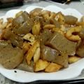 紅音1010's cooksnap of when they made ✿こんにゃくとちくわの甘辛煮✿.