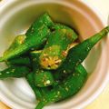 yuyu273's cooksnap of when they made 2分で完成☆オクラのおひたし.